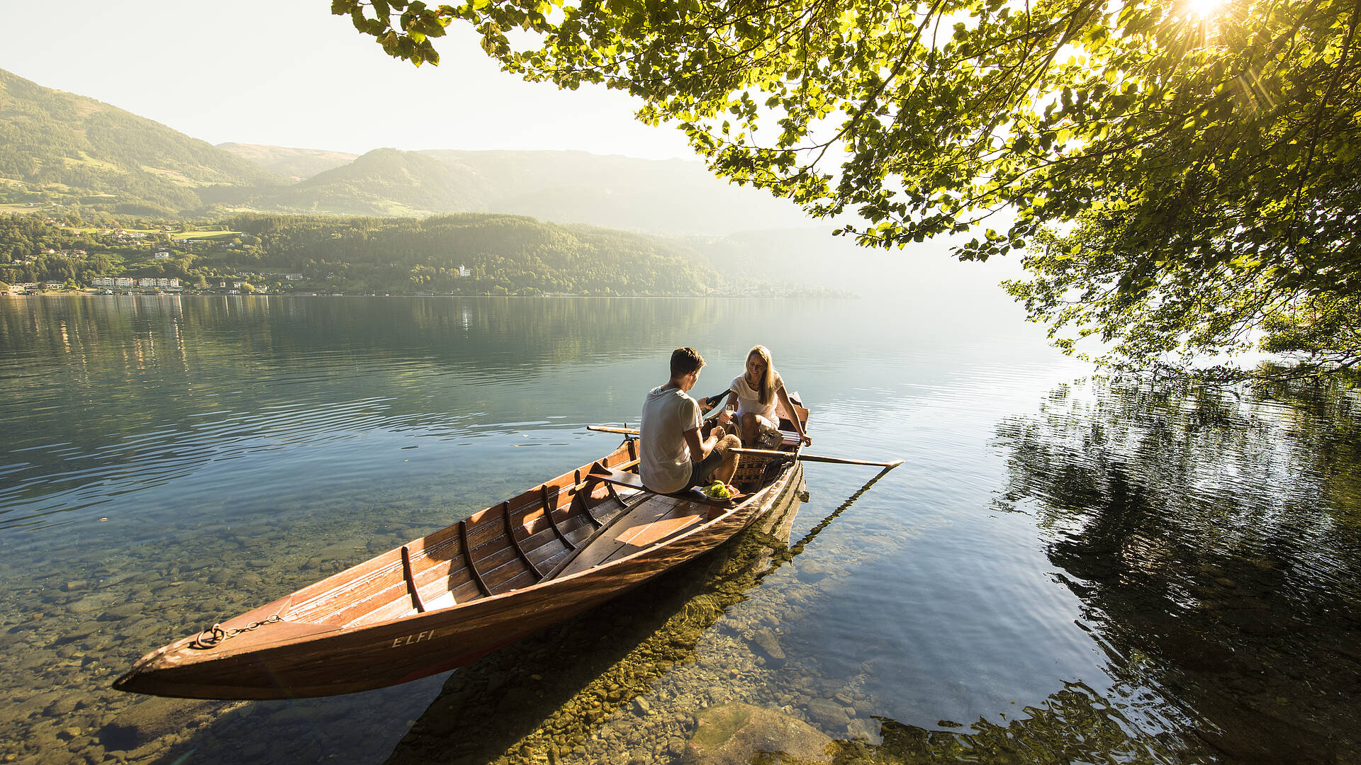 Millstätter See, Buchtenwandern