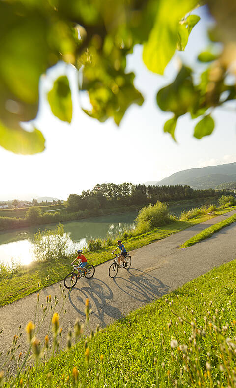 Drauradweg bei Villach