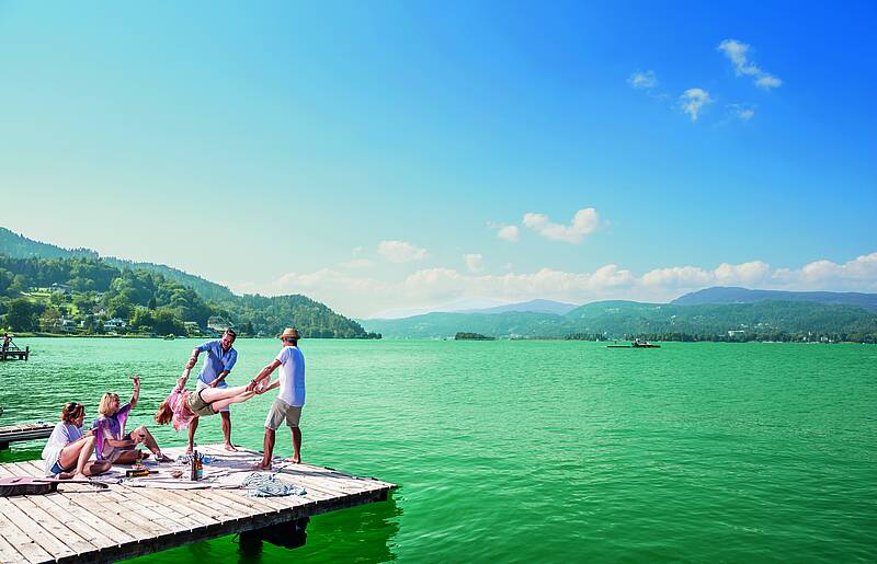 Picknick am See - Geschmack der Kindheit