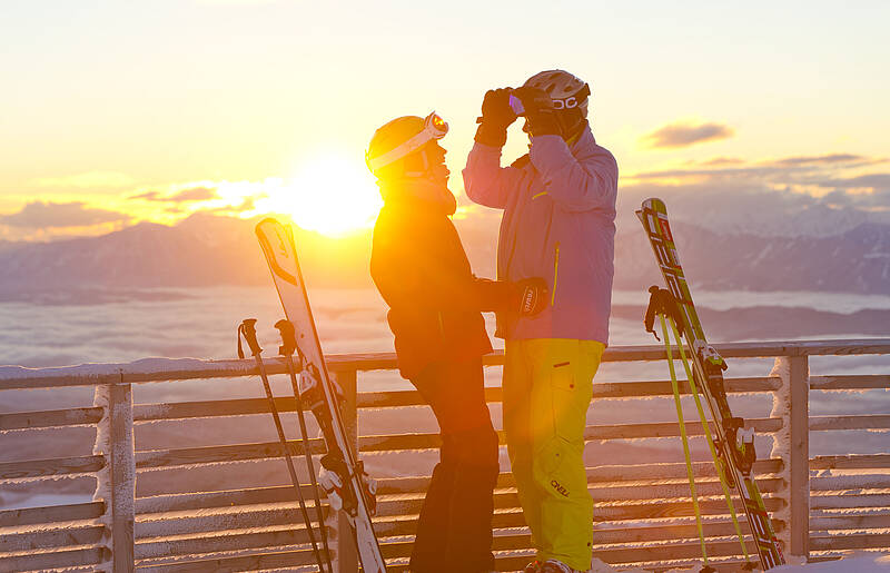 Abendstimmung auf der Gerlitzen Alpe