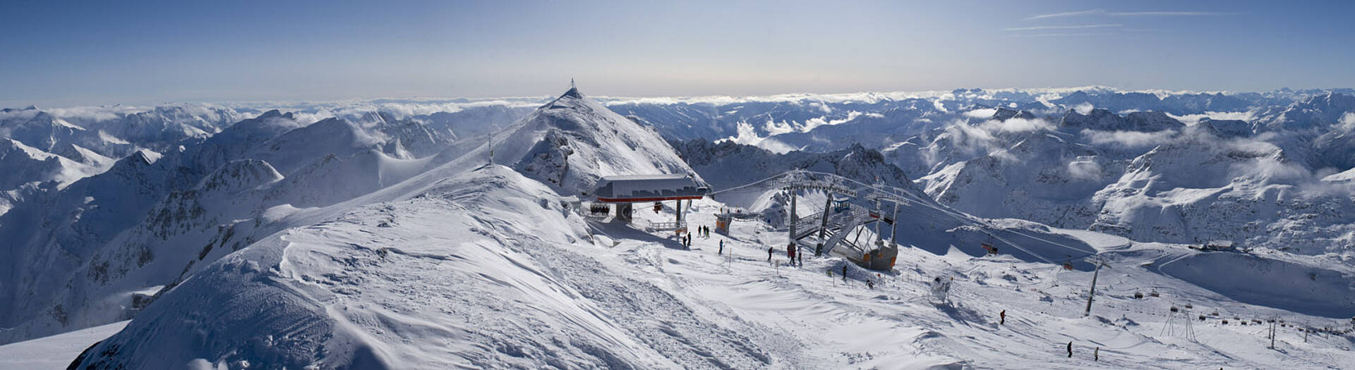 Mölltaler Gletscher Panorama in der Nationalpark-Region Hohe Tauern