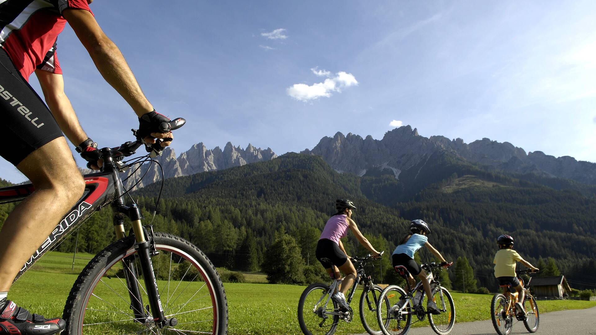 <p>Drauradweg Pustertal, 3 Zinnen</p>