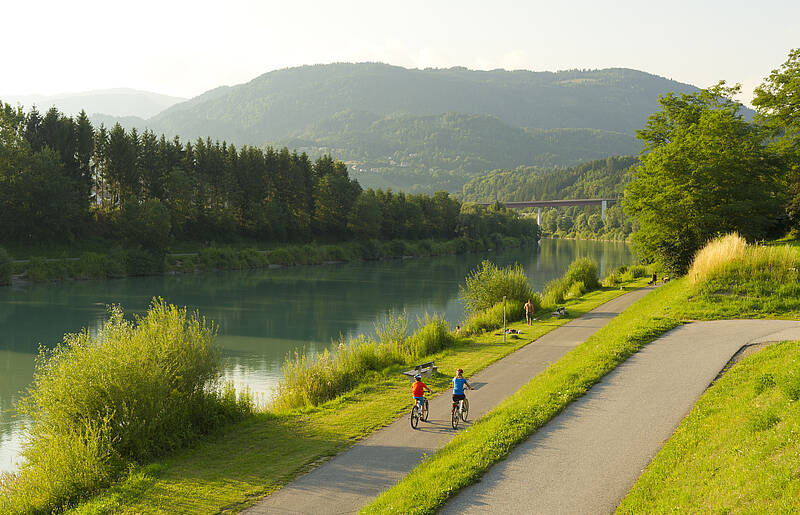 Drauradweg bei Villach