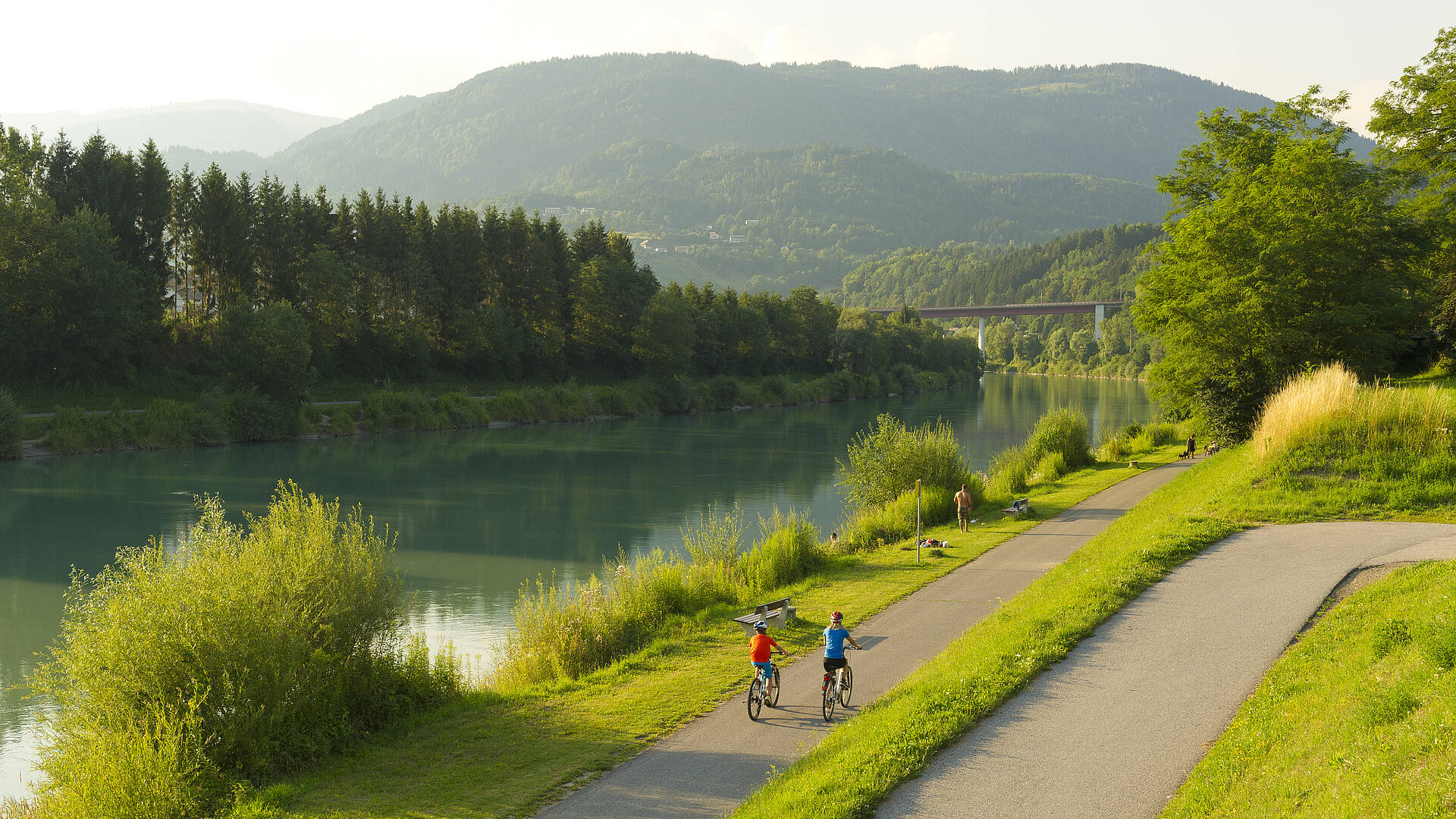 Drauradweg bei Villach