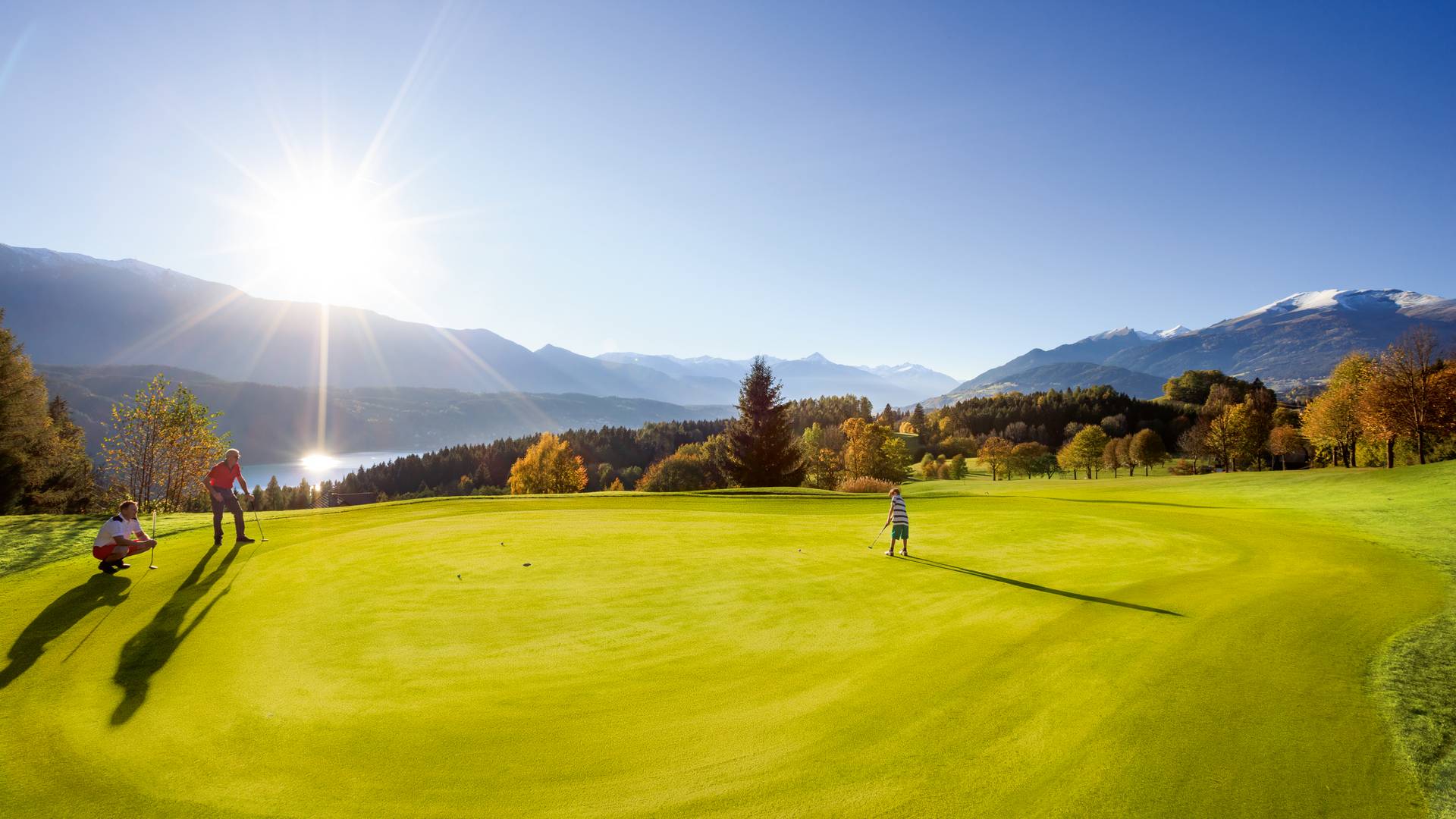 <p>Golf in Kärnten, Golfland, Golfland Kärnten, Golfclub Millstätter See</p>