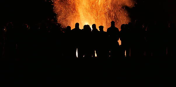 Fackeltragen in Goesseling