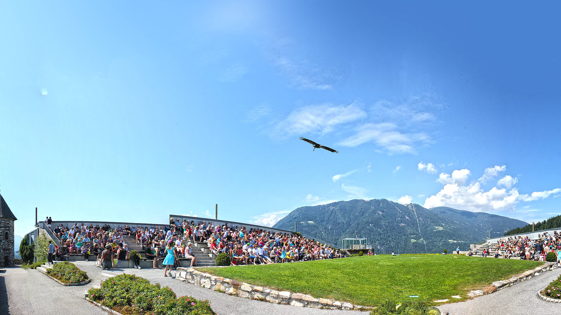 Adler Arena Burg Landskron