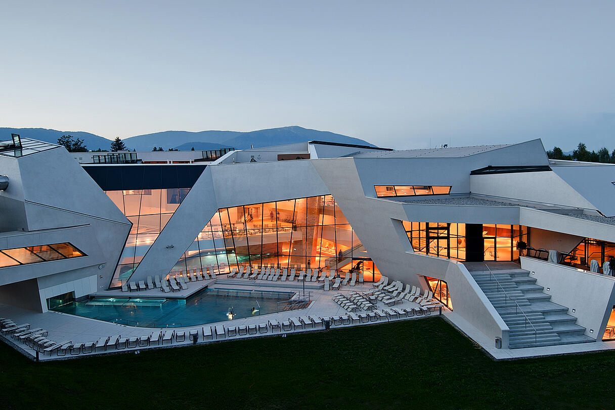 Die Kärnten Therme in Villach, Österreichs modernste Erlebniswelt