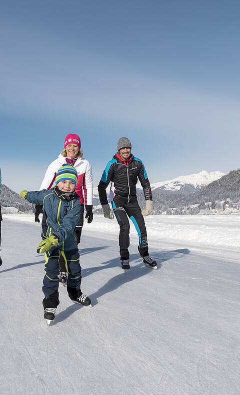 Region Weissensee_Winter_Eislaufen