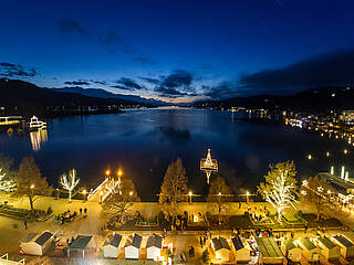 Otok (Maria Wörth). Romantični advent v cerkvi.