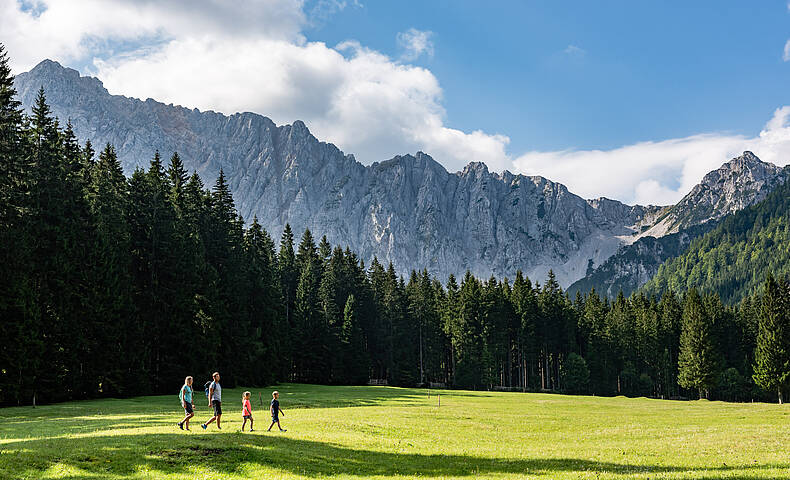 Wandern im Rosental