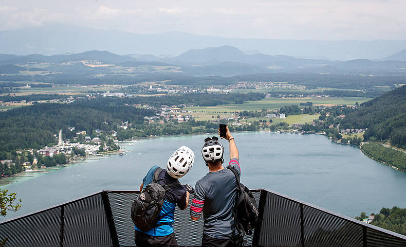 Aussichtsplattform Klopeiner See Suedkaerten 