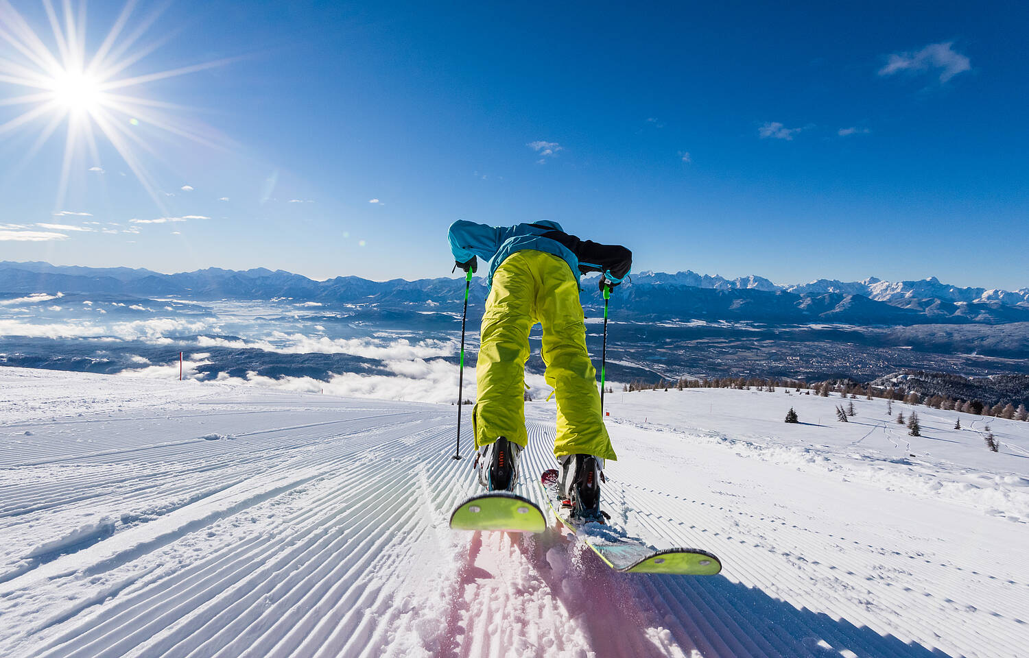 Villach Advent Winter Skifahren Gerlitze
