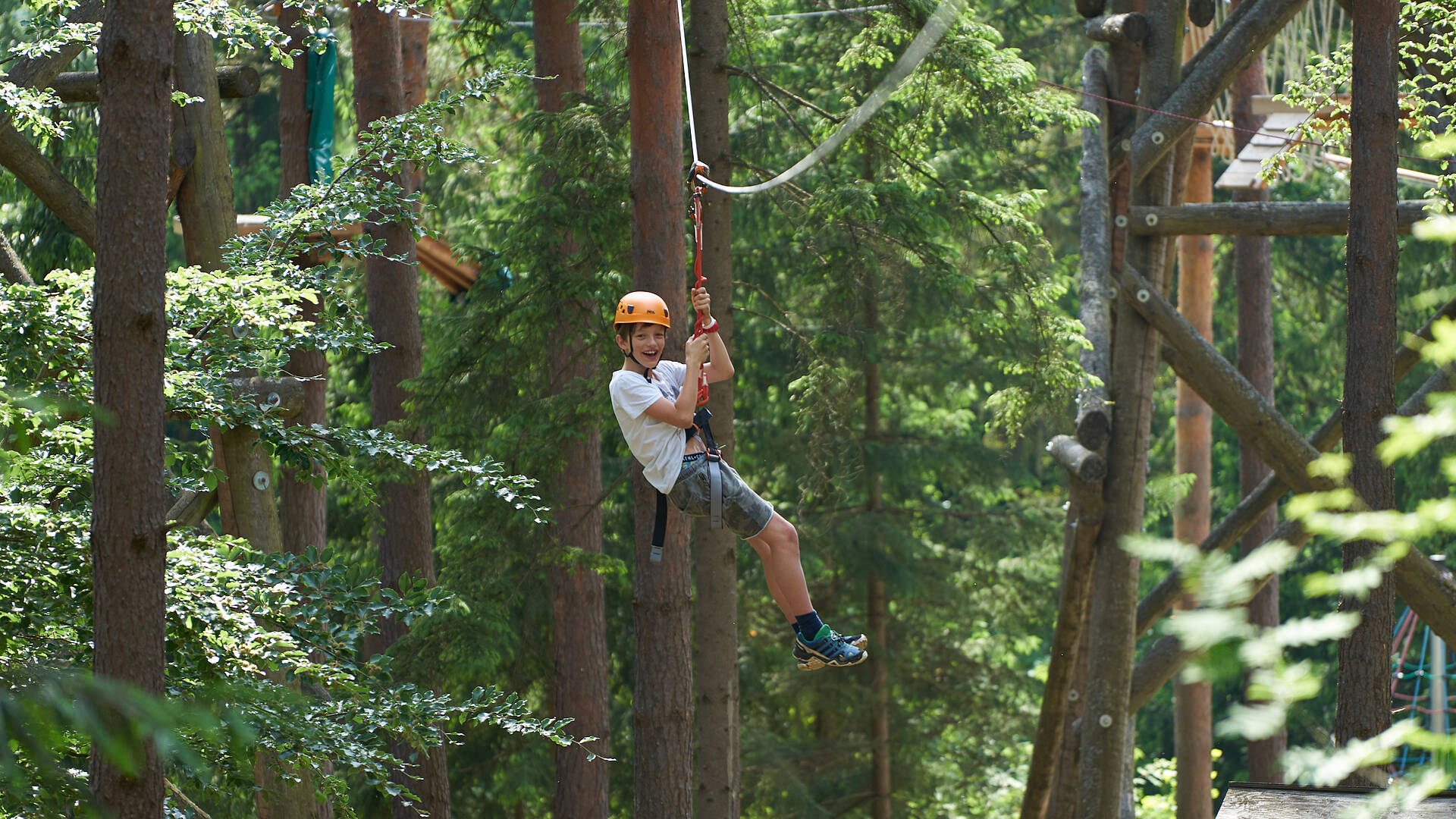 Flying Fox Parcours am Wildensteiner Wasserfall