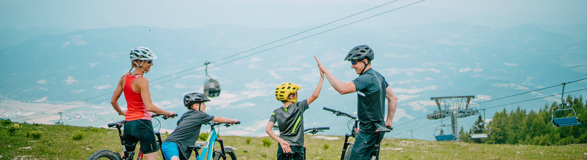 Biken auf der Petzen