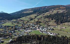 Winklern der Eingang in die Nationalpark Region