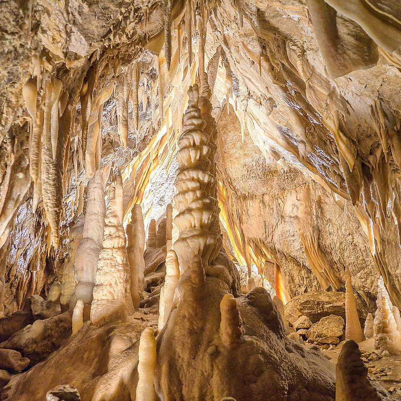 Obir Tropfsteinhöhlen Lange Grotte 